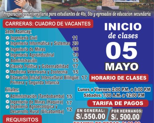 Ciclo (Mayo – Julio) 2025